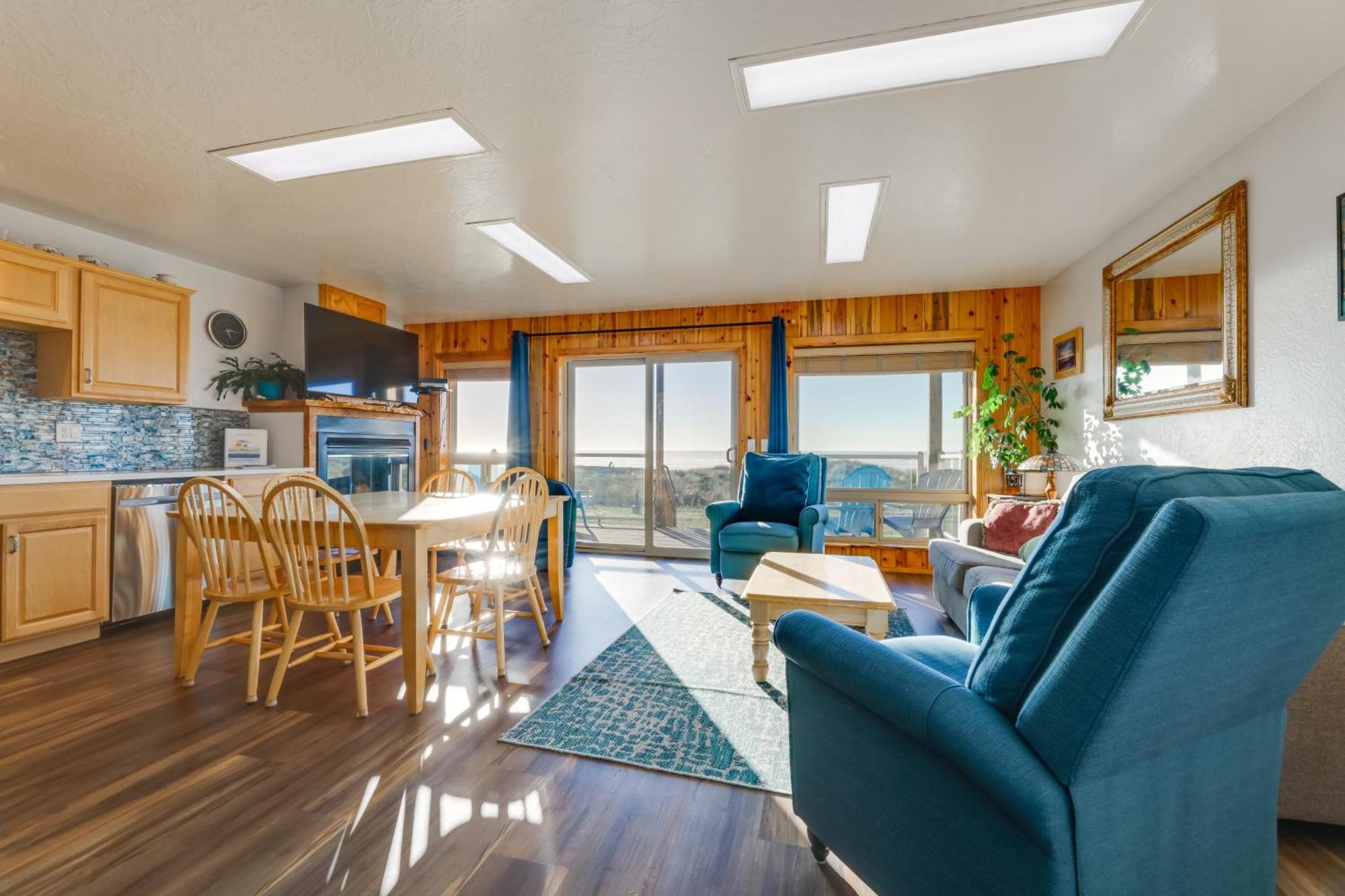 Sanderling Sea Cottages, Unit 10 Waldport Esterno foto