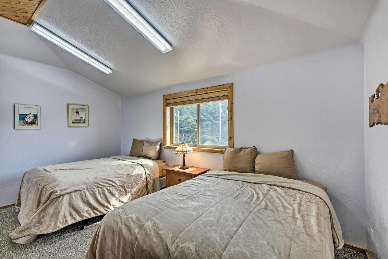 Sanderling Sea Cottages, Unit 10 Waldport Esterno foto